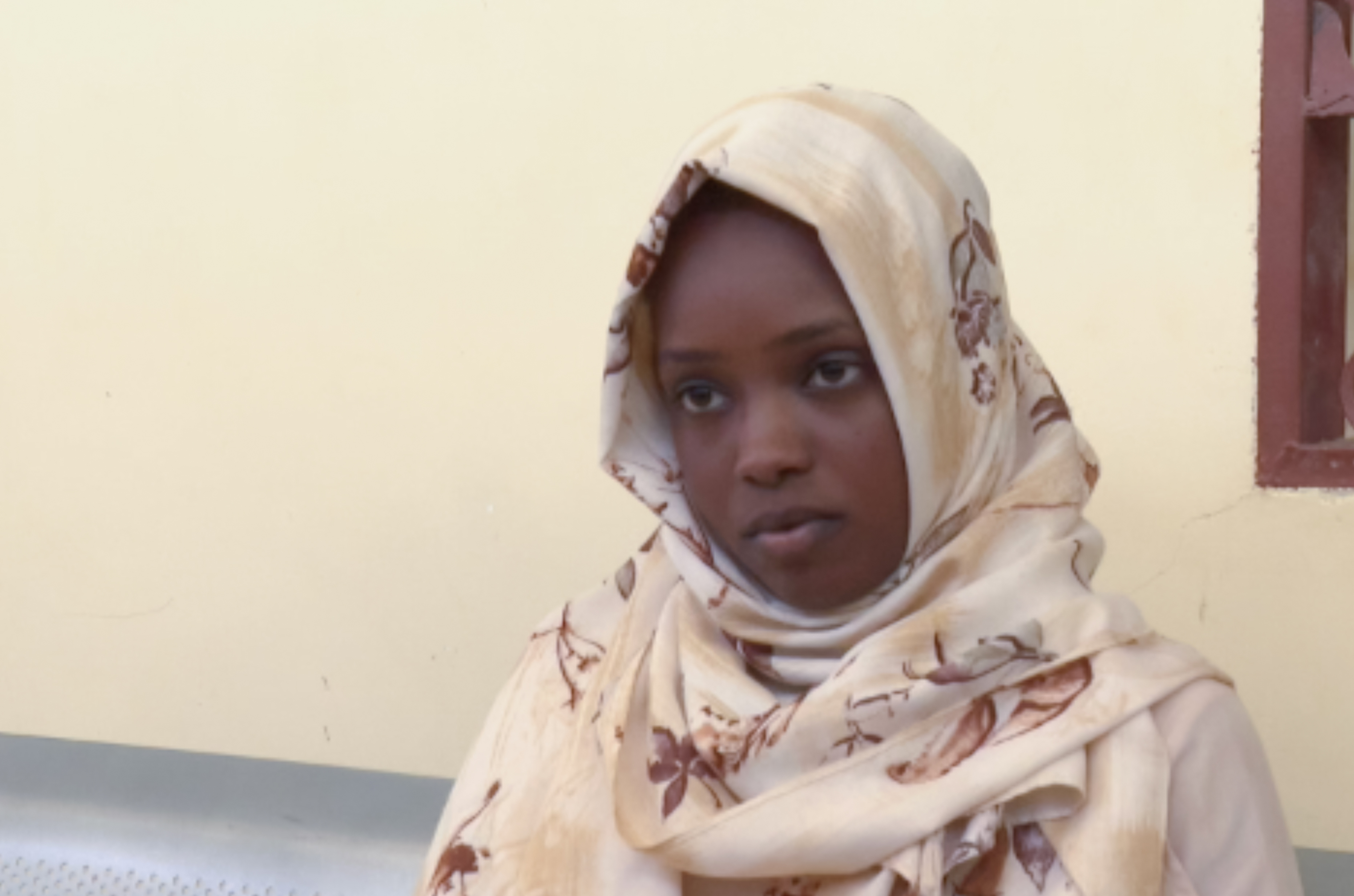 Karima Ikram Ahmed Adam is calling for international aid 